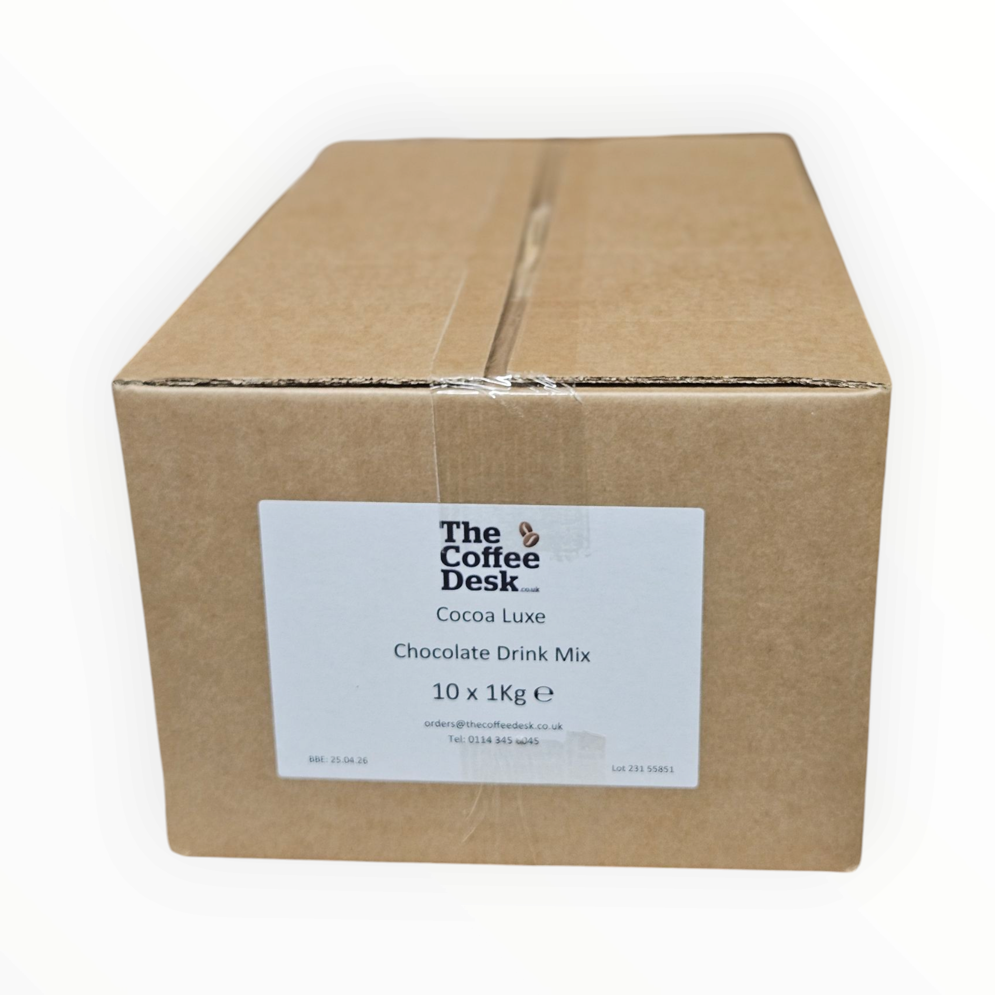 COCOA LUXE CHOCOLATE (10x1KG bags) - 77.37