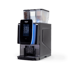 Gaggia  G100 coffee machine with a digital display on a white background