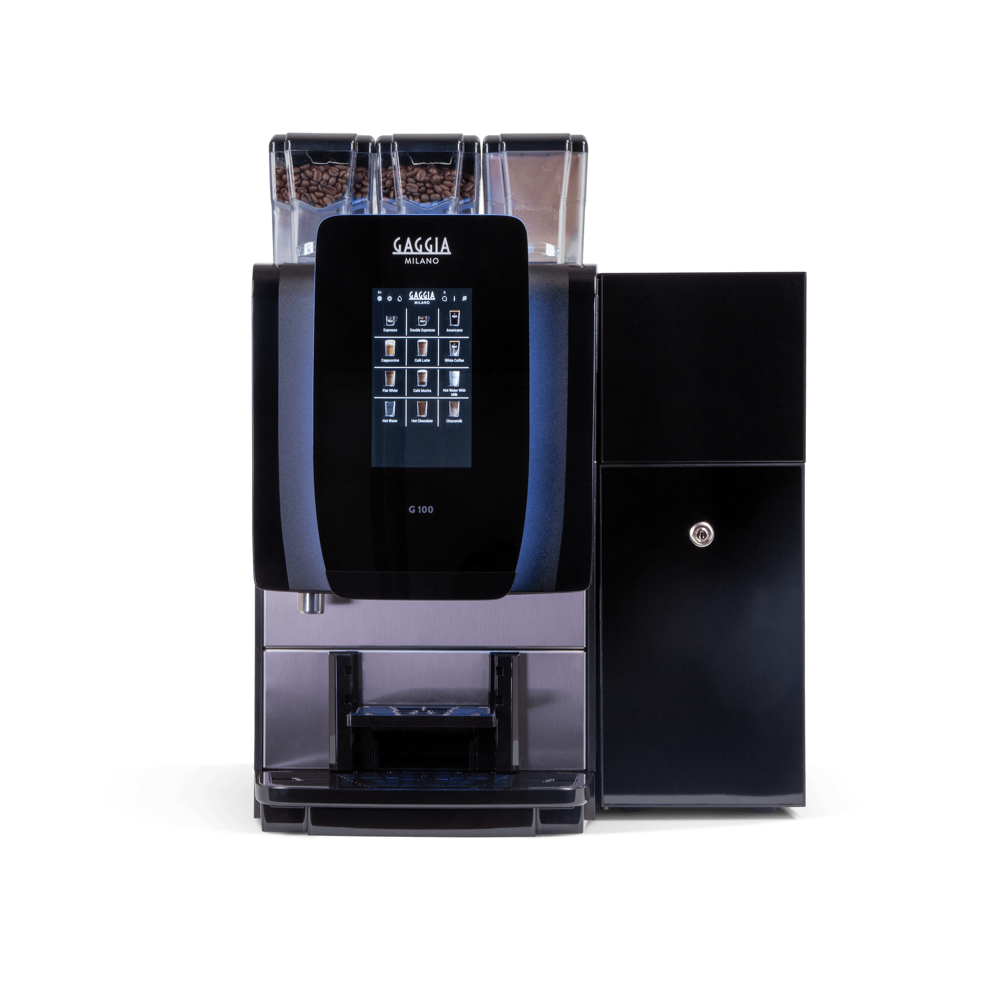 Gaggia G100 coffee machine on a white background