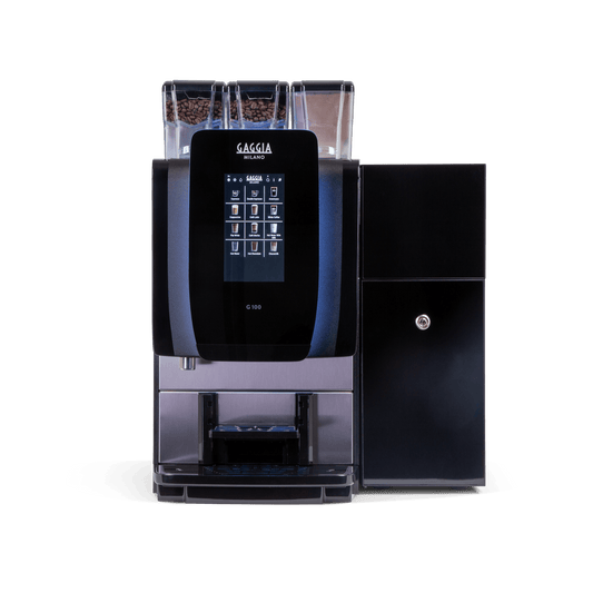 Gaggia G100 coffee machine on a white background