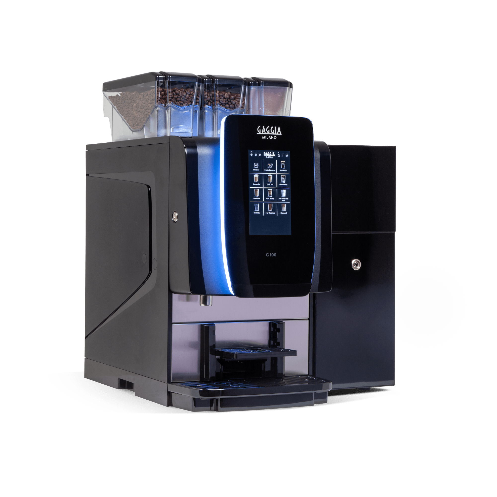 Gaggia G100 coffee machine on a white background