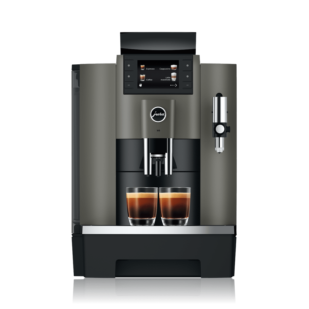 Small fresh milk bean-to-cup office coffee machine for up to 15 people