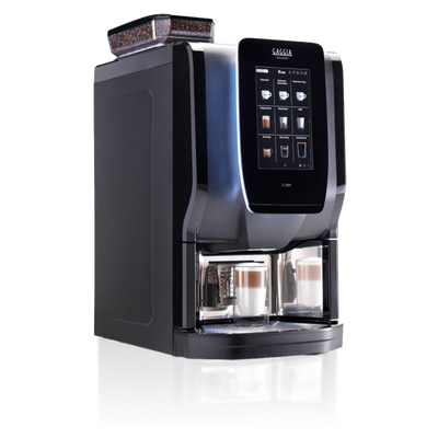 Large office coffee machine, bean to cup, soluble milk, hot chocolate, decaf, OBL1