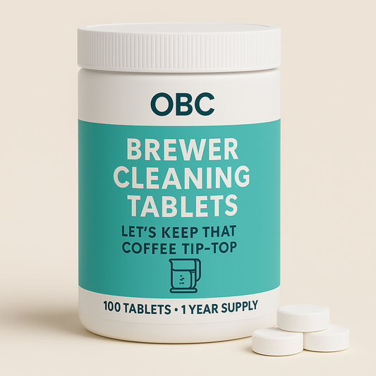 BREWER CLEANING TABLETS (Tub of 100 Tablets)